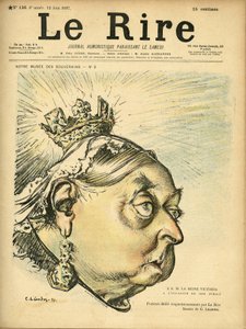Illustration of Charles Leandre for the Cover of Le Rire by Charles Leandre
