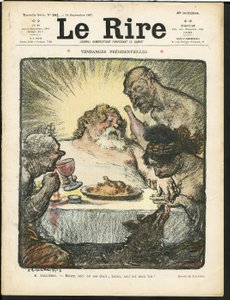 Illustration of Charles Leandre for the Cover of Le Rire by Charles Leandre