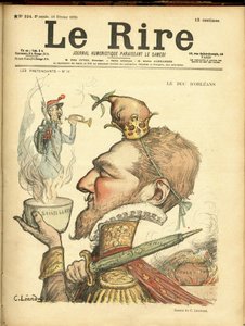 Illustration of Charles Leandre for the Cover of Le Rire by Charles Leandre
