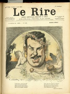 Illustration by Charles Leandre for the Cover of Le Rire by Charles Leandre