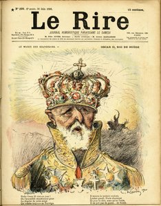 Illustration of Charles Leandre for the Cover of Le Rire by Charles Leandre