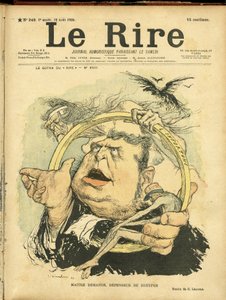 Illustration of Charles Leandre for the Cover of Le Rire by Charles Leandre