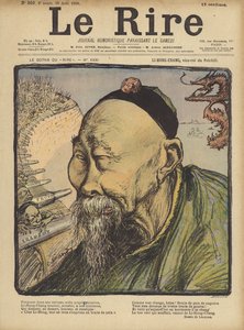 Li Hung Chang, Illustration for Le Rire by Charles Leandre