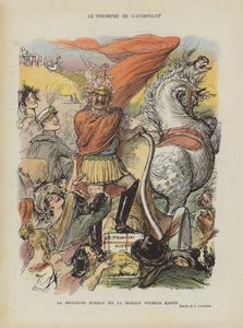 Satire on the Moroccan Crisis of 1905 by Charles Leandre