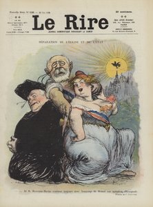 Separation of Church and State (Illustration for Le Rire)