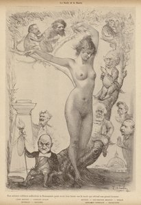 The Plinth and the Bust: Famous French Artists Soliciting Fame for the Right to Occupy the Empty Plinth Awaiting the Bust of a Great Man