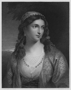 A Greek Girl by Charles Lock (after) Eastlake