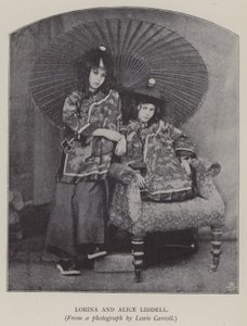 Lorina and Alice Liddell by Charles Lutwidge Dodgson