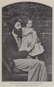Arthur Hughes and his Daughter Agnes