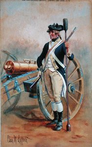 Gunner, New York Artillery by Charles MacKubin Lefferts
