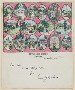 Central Park Scenery (New York) by Charles Magnus