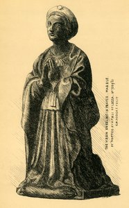 The Virgin Annunciate, Marble Statue, 1519