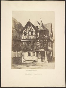 Studies and Landscapes: 16th Century House, in Baccharah by Charles Marville