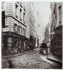 Rue Saint-Severin, from the Rue de la Harpe, Paris, 1858-78 by Charles Marville