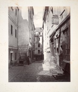 Rue d by Charles Marville