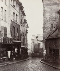 Rue de la Montagne-Sainte-Geneviève near the Intersection of Rue Laplace