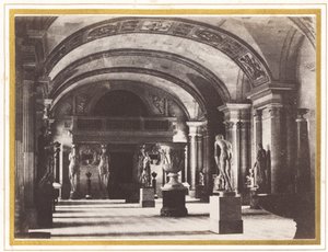 Salle des Cariatides, at the Louvre Museum