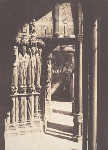South Portal, Chartres Cathedral by Charles Marville