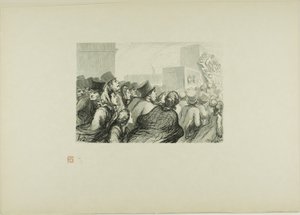 The Sunday Rush by Charles Maurand