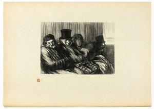 Pleasure Train, Ten Degrees of Boredom and Bad Mood, from Unique Edition of Thirty-Six Woodcuts