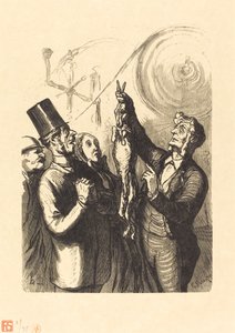 Universal Exposition: The Felt Hat Maker by Charles Maurand after Honoré Daumier