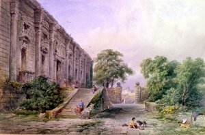 View of the East Front of Nottingham Castle by Charles McArthur
