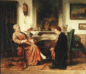The Reading by Charles Meer Webb