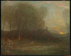 The Harvest Moon by Charles Melville Dewey
