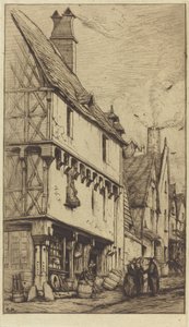 An Old House at Bourges, Sometimes Called the "Musician