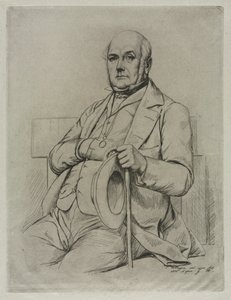 Casimir Le Conte by Charles Meryon