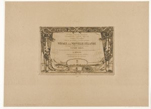 Cover for a Voyage to New Zealand (1842-46)