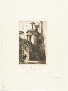 Entrance to the French Capuchin Monastery in Athens