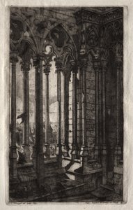 Etchings of Paris: The Gallery of Notre Dame