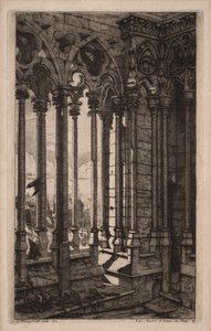 Etchings of Paris: The Gallery of Notre Dame