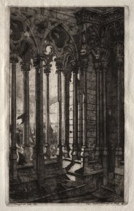 Etchings of Paris: The Gallery of Notre Dame