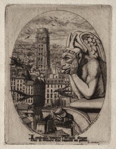 Etchings of Paris: The Gargoyle