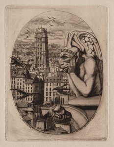 Etchings of Paris: The Gargoyle