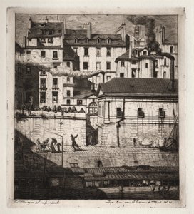 The Mortuary by Charles Meryon