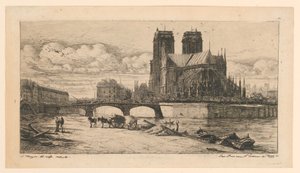 The Apse of Notre-Dame, Paris