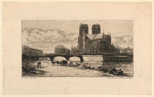 The Apse of Notre Dame, Paris