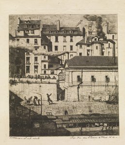 The Morgue by Charles Meryon