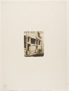 The Street of the Bad Boys by Charles Meryon