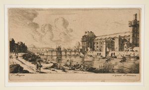 The Pavilion of Mademoiselle and a Part of the Louvre
