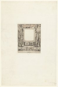 Frame Design for the Portrait of Armand Guéraud by Charles Meryon