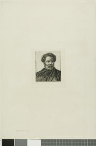 Portrait of Benjamin Fillon, Writer and Historian by Charles Meryon