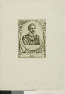 Portrait of René de Laudonnière Sablais (de Burdigale) by Charles Meryon