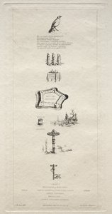 Rebus: Beranger Was Not Really Strong for He Never Had the Key to the Fields by Charles Meryon