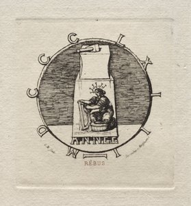 Rebus: Here Lies the Ancient Vendetta by Charles Meryon