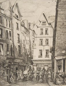 Rue Pirouette aux Halles, Paris, after Laurence