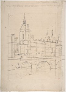 The Clock Tower by Charles Meryon